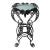 Garden Pedestal Wrought Iron From Palm Beach Mizner Workshop For Sale