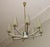 Italian Brass and Art Glass Chandelier, 1970s For Sale - Image 14 of 14