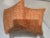 Fleming Burnt Orange and White Geometric Pillow Covers- Set of 2 For Sale - Image 4 of 6