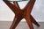 Wood 1960s Attributed to Adrian Pearsall for Craft Associates 1618-Te Jacks Side Table in Walnut For Sale - Image 7 of 8