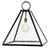 McCormick Pendant with Seeded Glass on an impressive pyramid frame can be used with or without glass.This light fixture...