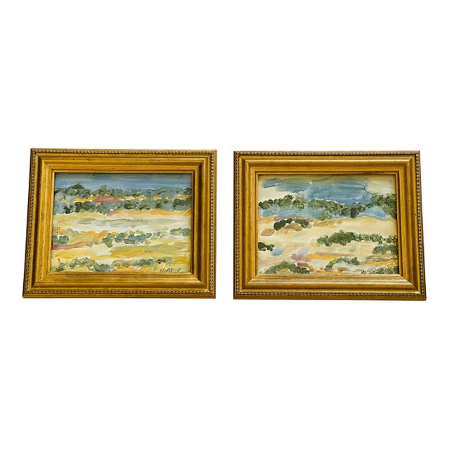 Contemporary Abstract Original Landscape Paintiing For Sale