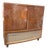 Vintage Walnut Radio Cabinet, 1950s For Sale