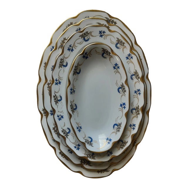 Vintage Kpm Serving Dishes- 5 Pieces For Sale