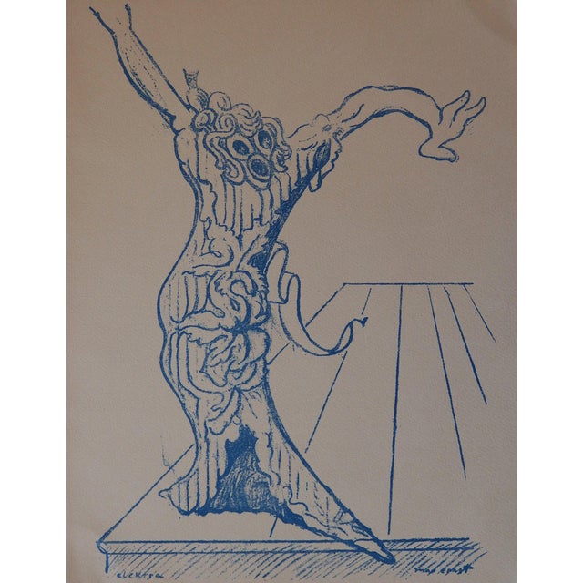Max Ernst, Elektra, Lithograph For Sale