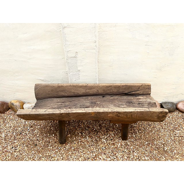 Extra Large Vintage Wood Historic Drinking Trough For Sale In Phoenix - Image 6 of 14