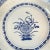 Mid 20th Century Blue and White Chinese Rice Grain Serving Bowl 8.5” For Sale - Image 4 of 10