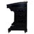 Antique English Ebonised Davenport Desk with Red Leather, 1800s For Sale - Image 11 of 14