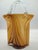 Mid-Century Modern Large Mid-Century Modern Sommerso Art Glass Basket Vase in Amber and Brown, 1970s For Sale - Image 3 of 12