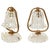 Murano Glass Bell and Brass Table Lamps from Barovier, Italy, 1940s, Set of 2 For Sale - Image 16 of 16