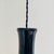 Mid-Century Modern Black Opal Glass P&T Pendant Lamp by Michael Bang for Holmegaard, Denmark 1970s For Sale - Image 3 of 10