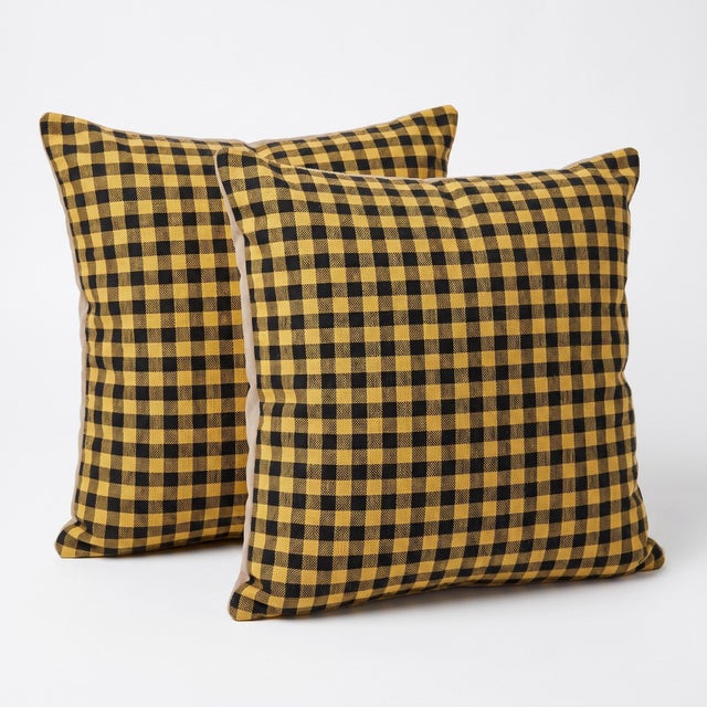 Mid-Century Modern Anatolian Oushak Kilim Pillow Cover 16'' X 16'' - Set of Two For Sale - Image 3 of 4