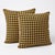 Mid-Century Modern Anatolian Oushak Kilim Pillow Cover 16'' X 16'' - Set of Two For Sale - Image 3 of 4