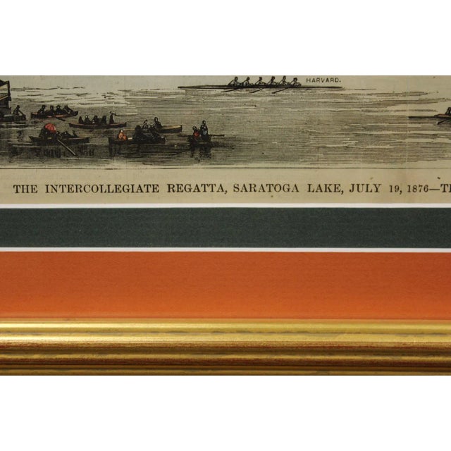 White "The Intercollegiate Regatta, Victorious Cornell vs Harvard" For Sale - Image 8 of 10
