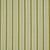 SAMPLE - Schumacher Auguste Stripe Fabric In Ciel & Leaf For Sale