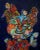 This is a one-of-a-kind original cubist painting by San Diego artist, Alexander Arshansky. Its dimensions are 30" x 24" x...