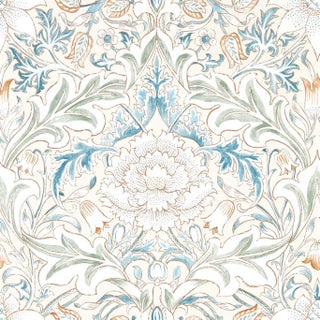 Morris & Co Simply Severn Wallpaper in Bayleaf/Annatto For Sale