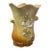 Gorgeous 1930 Weller Usa 8” Roba Vase With High Relief Florals For Sale