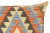 Shabby Chic Turkish Gregorio Hand Woven Kilim Throw Pillow For Sale - Image 4 of 7