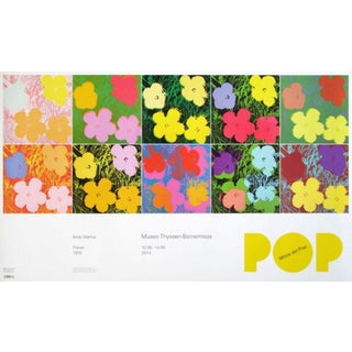 Andy Warhol Flowers Poster For Sale