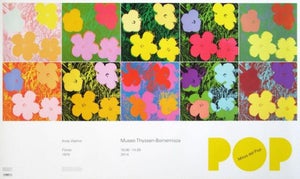 Andy Warhol Flowers Poster