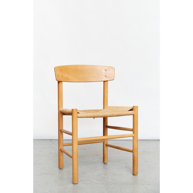 Børge Mogensen J 39 Shaker Chairs by Børge Mogensen for FDB Møbler, 1947, Set of 4 For Sale - Image 4 of 18