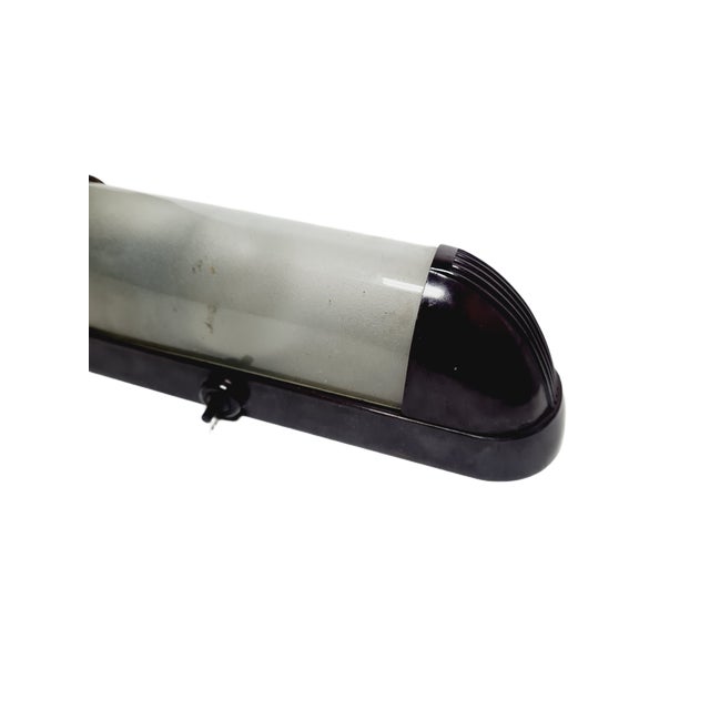 Art Deco Wall Lamp, Former Czechoslovakia, 1950s For Sale - Image 11 of 16