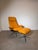 A stylish stressless city recliner with matching ottoman, finished in beautiful mustard yellow leather. The city model...