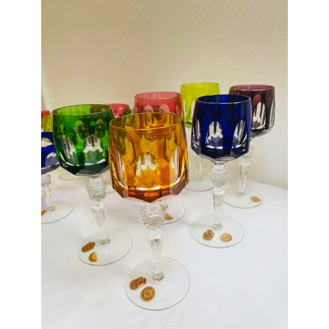 Lead Crystal Glasses from Nachtmann, 1960s, Set of 18 For Sale - Image 7 of 13