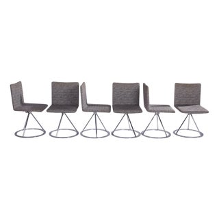 Dania Chairs by Alberto Salvati & Ambrogio Tresoldi for Saporiti, 1980s, Set of 6 For Sale