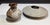 Handmade Studio Art Pottery Vase Set of 2, Signed “Mh,” Abstract Design For Sale In New York - Image 6 of 10