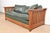 Stickley Mission Oak Arts and Crafts Spindle Sleeper Sofa For Sale - Image 12 of 12