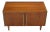 Mid-Century Modern Walnut 2-Door Mini Credenza For Sale