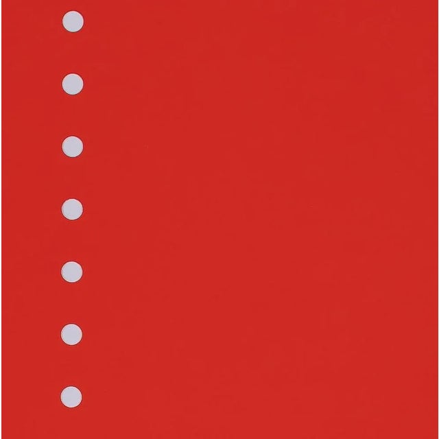 Lucio Fontana, Concetto Spaziale Rosso, Original Silkscreen Poster For Sale - Image 4 of 6