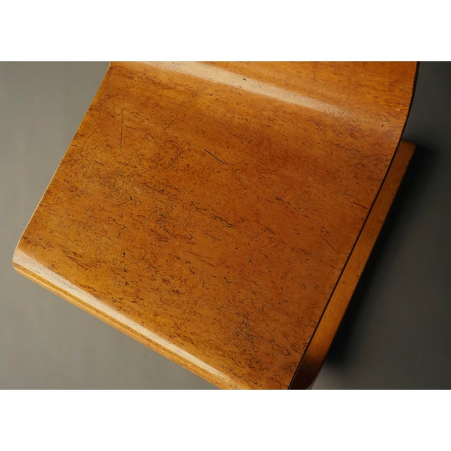 Vintage Model No.21 Chair with Karelian Birch Seat by Alvar Aalto, 1933 For Sale - Image 17 of 18