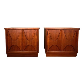 Vintage New Teak Nightstands For Sale Chairish