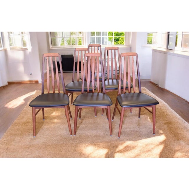 Eva Chair in Teak with Leather by Niels Kofoed for Koefoeds Møbelfabrik, 1960s For Sale - Image 15 of 18