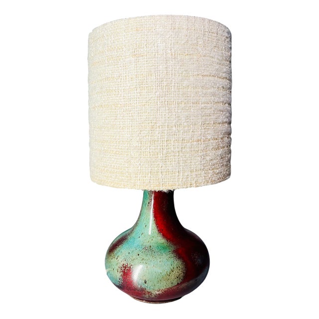 Vintage Ceramic Lamp from Rheinfelden, Switzerland, 1960s For Sale