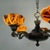 Swedish 5-Light Chandelier in Nickel Plated Brass and Alabaster, 1920s For Sale - Image 14 of 18