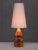 Modern Dual Tone Table Lamp in Turned Oak and Teak, 1960s For Sale - Image 10 of 13