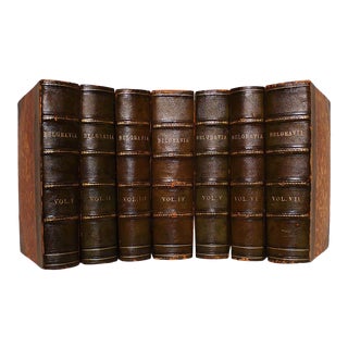 Mid 19th Century and Illustrated Volumes, m.e. Braddon's Belgravia - 7 Books For Sale