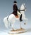 Piaffe with Rider Figurine from Augarten, 1960s For Sale - Image 4 of 7