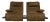 Free Motion Epos Leather Two-Seater Olive Green Mustard Electric Function Sofa from Koinor For Sale
