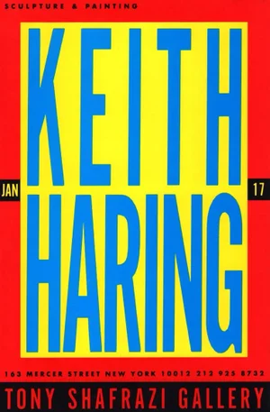Keith Haring Tony Shafrazi Gallery 1988