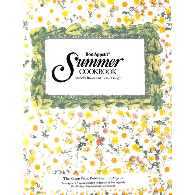 "Bon Appetit Summer & Winter Cookbook" 1980 Boxer, Arabella & Traeger, Tessa For Sale - Image 4 of 12