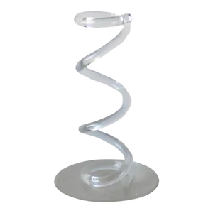 Dorothy Thorpe Style Twisted Lucite Acrylic Umbrella Walking Stick Stand