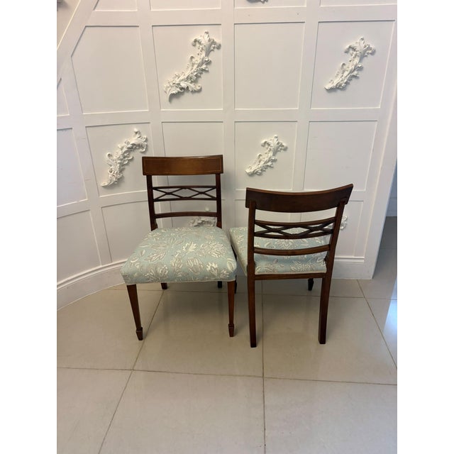 Antique Edwardian Mahogany Dining Chairs, 1900, Set of 10 For Sale - Image 15 of 18