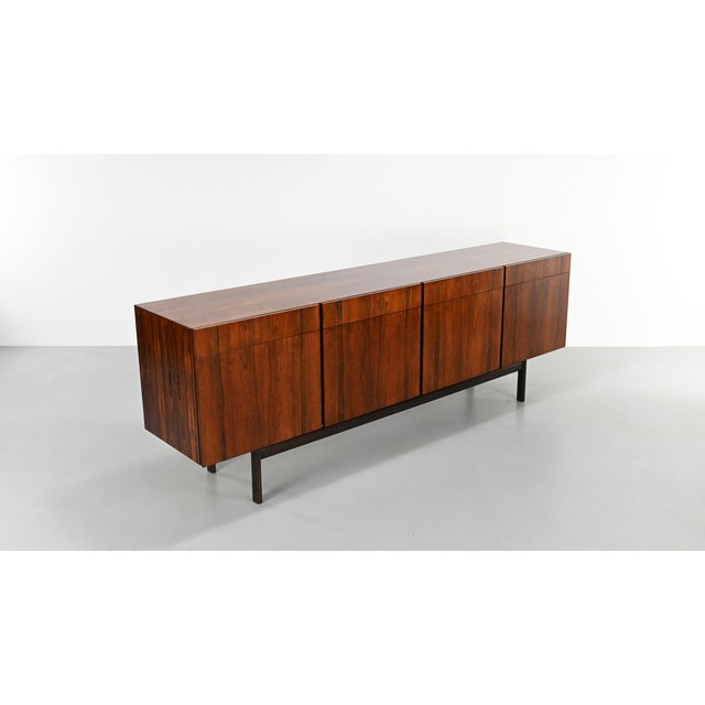1960s Vintage Danish Rosewood Credenza by Ib Kofod-Larsen, 1960 For Sale - Image 5 of 18