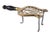 English Antique English Brass Trivet For Sale - Image 3 of 8