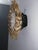 Juju hat white outline beige of 14" (35 cm). Juju hat made with natural feathers and rattan. Juju hat woven and...